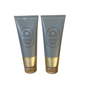 Bath & Body Works Aromatherapy Black Tea Body Cream w/Hyaluronic Acid x2